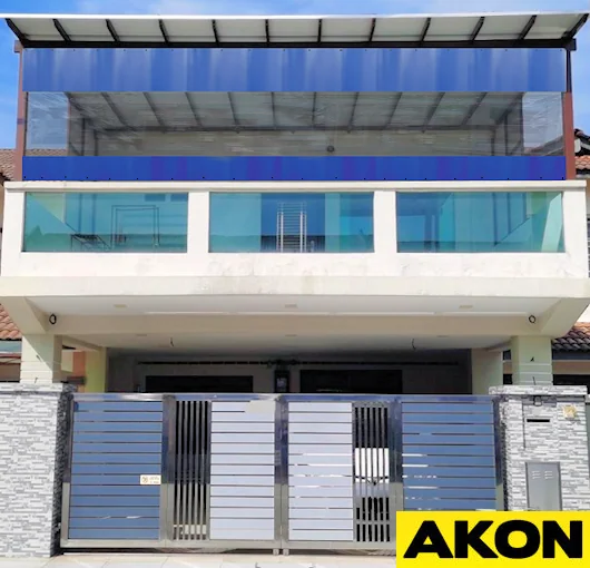 balcony rain curtain protection clear quick install