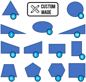Custom Shape Tarps