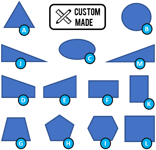 Custom Shape Tarps