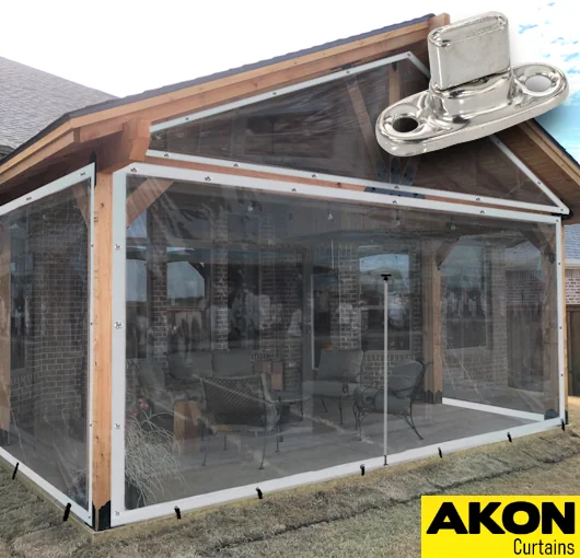 clear tarp curtains with twist locks (5)