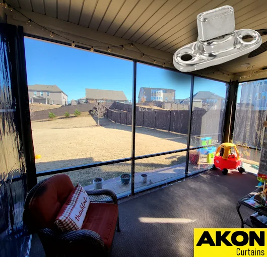 clear tarp curtains with twist locks (8)