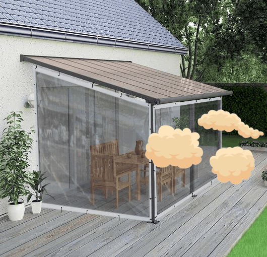 pollen sliding panels