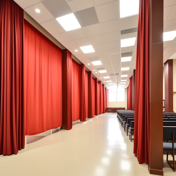 church divider curtains for separation church divider curtains for separation