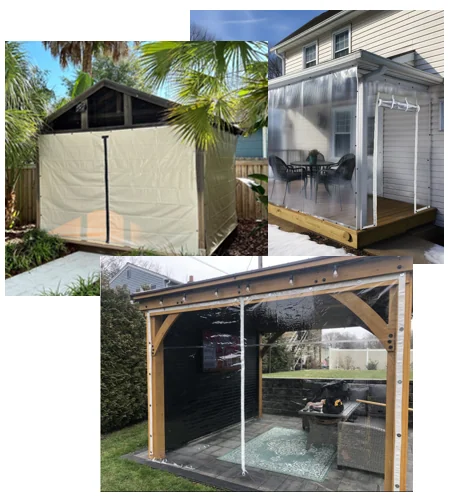 clear tarps with zipper doors for patio enclosures clear tarps with zipper doors for patio enclosures