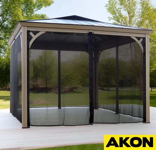 Mosquito Netting curtain panels for gazebo Mosquito Netting curtain panels for gazebo