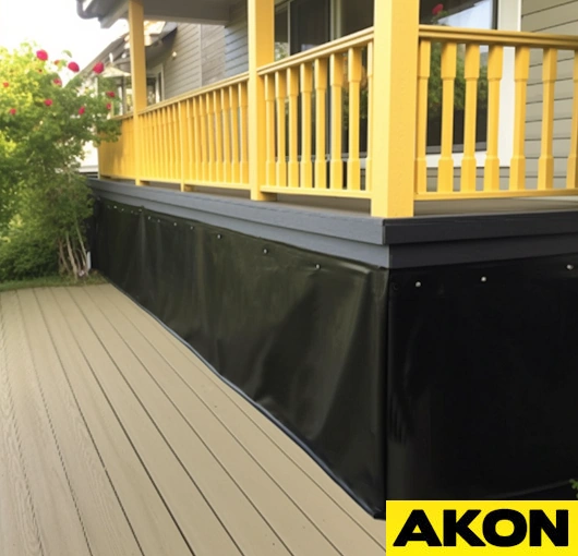 Outdoor Festival Stage Skirts