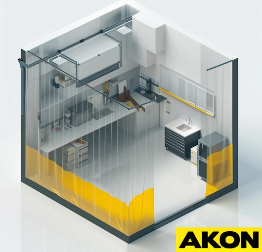 Garage and Shop Divider Curtains (8)