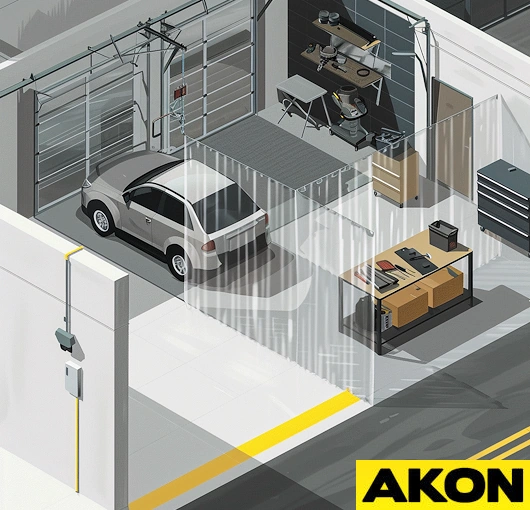 Garage and Shop Divider Curtains (9)