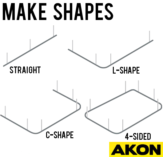 industrial looking curtain track