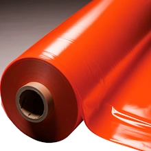 orange welding curtain rolls