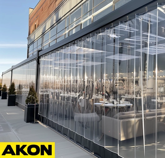 pvc sidewall curtains