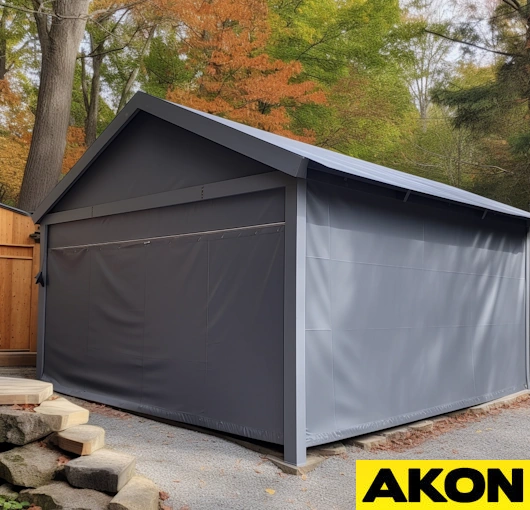 shed side cover curtain panels 2