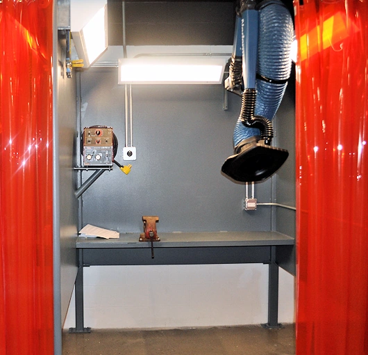 welding booth with curtains welding booth with curtains