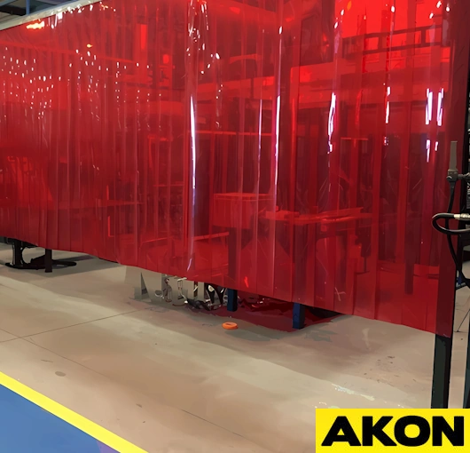 floor mounted strip curtain welding floor mounted strip curtain welding