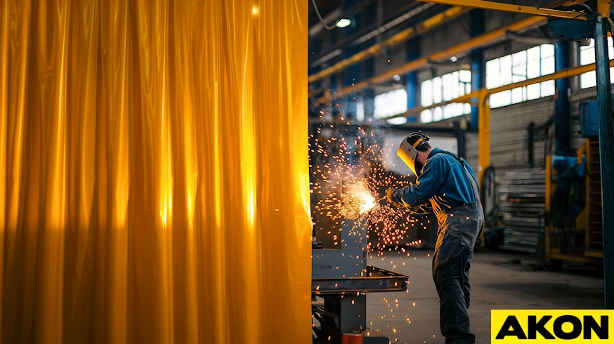 retractable welding curtains
