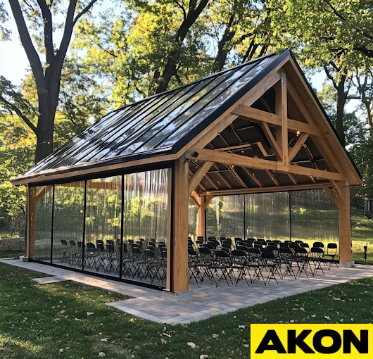 wedding pavilion sides for wind and weather (1)