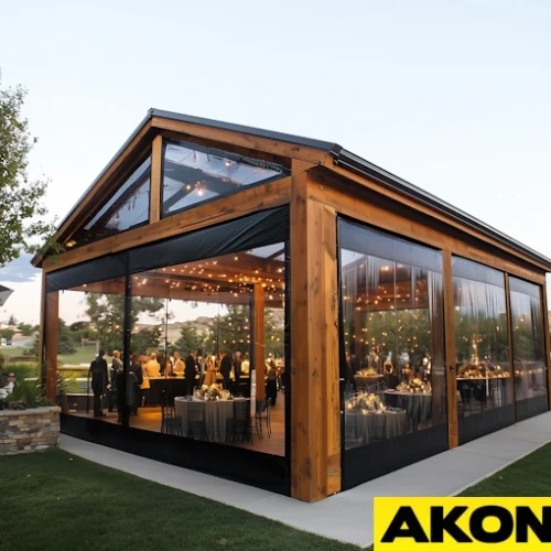 wedding pavilion sides for wind and weather (3)