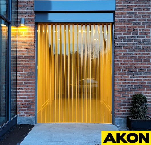 insect repellent PVC strip curtain doors (1)