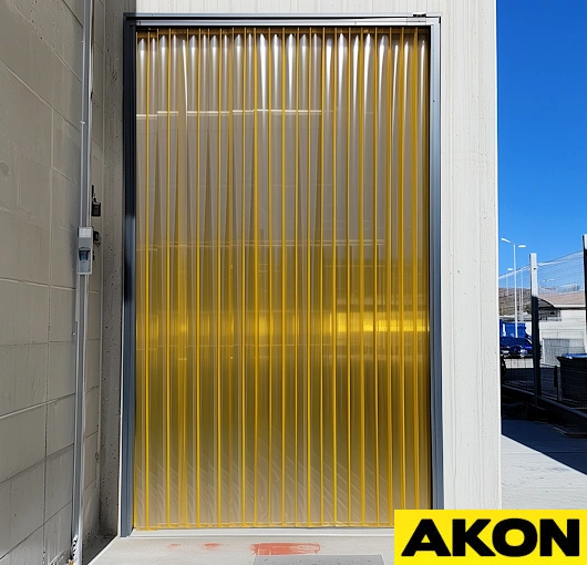 insect repellent PVC strip curtain doors (2)