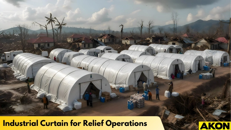 temporary-shelters-using-industrial-curtains-in-disaster-relief-situations
