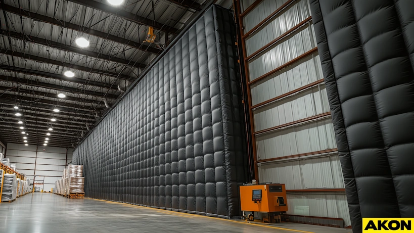 distribution center noise control partition walls (1) distribution center noise control partition walls (1)