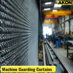 steel-mesh-machine-guarding-curtain-projectile-safety-barrier