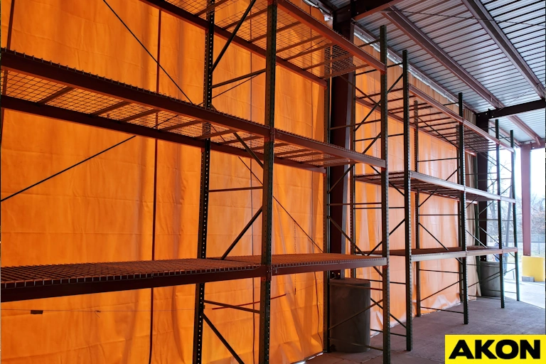 outdoor pallet racking curtain covers (2)