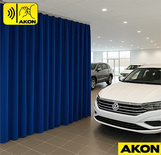 commercial-fabric-deadening-curtains-for-car-showrooms commercial-fabric-deadening-curtains-for-car-showrooms