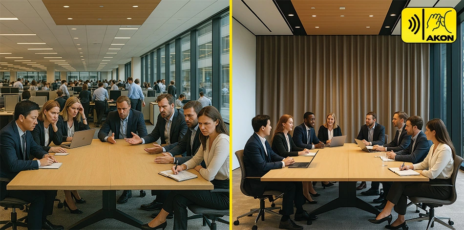conference-room-noise-reducing-commercial-fabric-curtains conference-room-noise-reducing-commercial-fabric-curtains