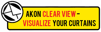AKON Clear tarps protect surfaces while allowing full visibility