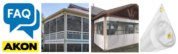 AKON Frequently asked questions regarding uses and benefits of clear tarps