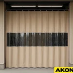 AKON Retractable vinyl garage door curtains offer flexible protection and access 2