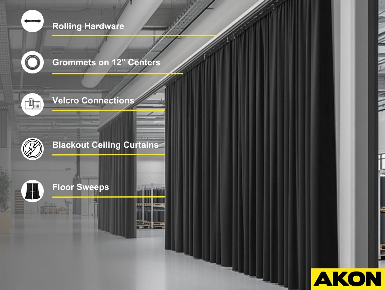 black-or-white-industrial-blackout-curtains black-or-white-industrial-blackout-curtains