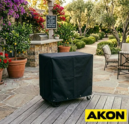 All weather patio serving cart cover year round protection resized