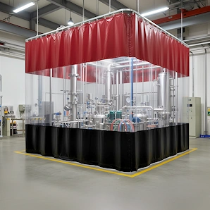 chemical-splash-curtains-to-contain-spray chemical-splash-curtains-to-contain-spray