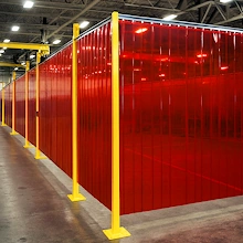freestanding-strip-curtains-for-welding-enclosures