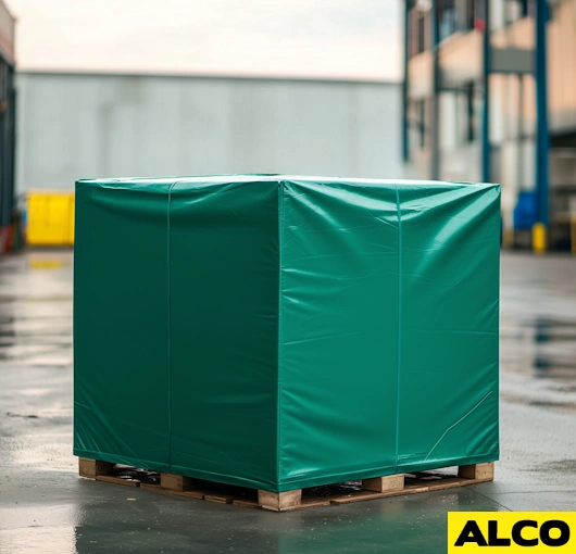 Reusable Vinyl Pallet Covers - Custom Made - Image 2