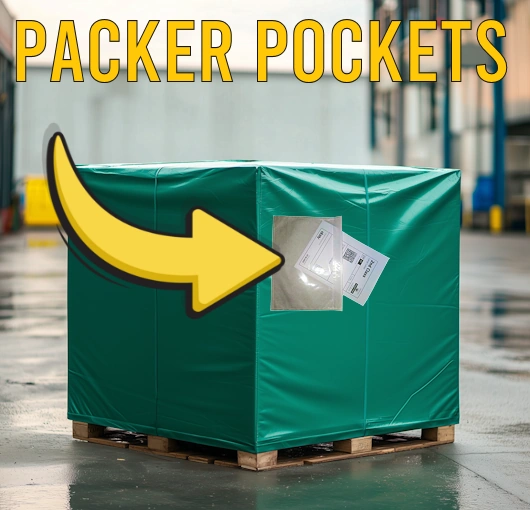 Reusable Vinyl Pallet Covers - Custom Made - Image 3