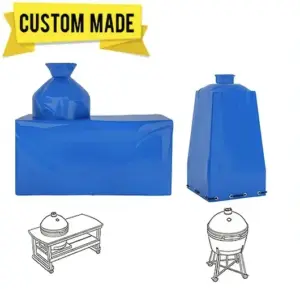 Tear resistant custom made green egg smoker cover resized resized