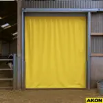 insulated barn curtain