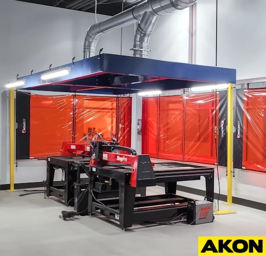 roll up welding screens