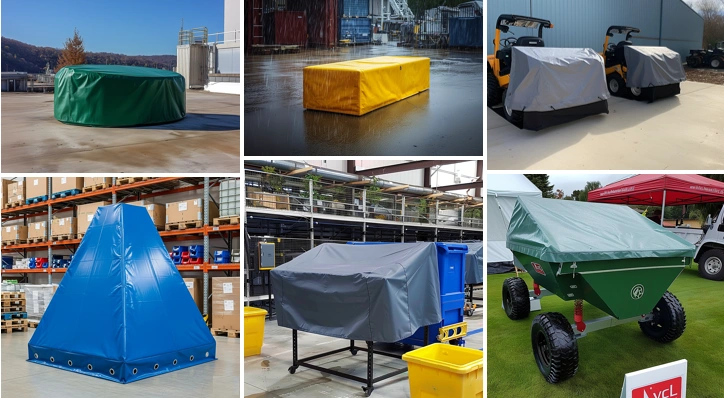 Custom sized industrial covers resized