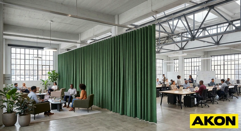 Noise Reducing Fabric Curtains for Commercial Interiors (5) resized