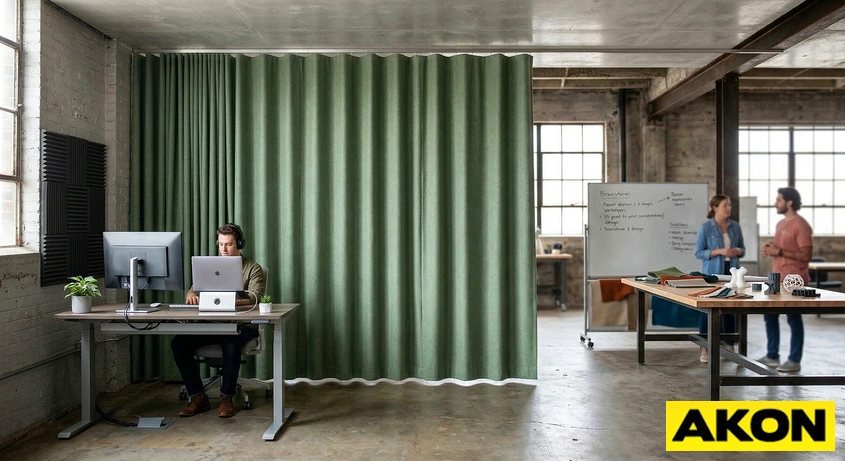 Noise Reducing Fabric Curtains for Commercial Interiors (9) resized