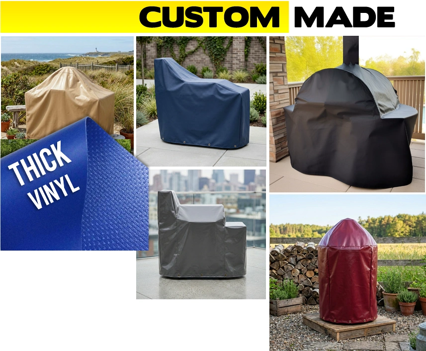 Custom size bbq smoker covers resized