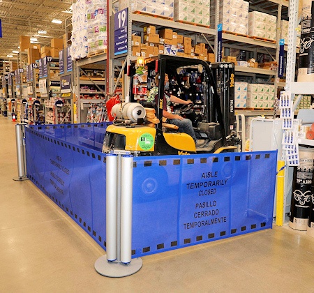 industrial portable barricade