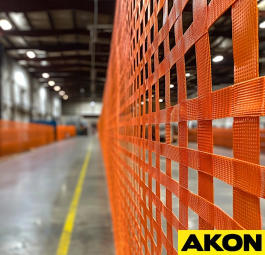 Alternative to steel barriers net